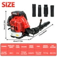 thumbnail image 6 of Mohsoe Multifunction Gas Snow, Leaf & Dust Blower, Powerful & Versatile for Gardens, Outdoors & Tight Areas, 6 of 8