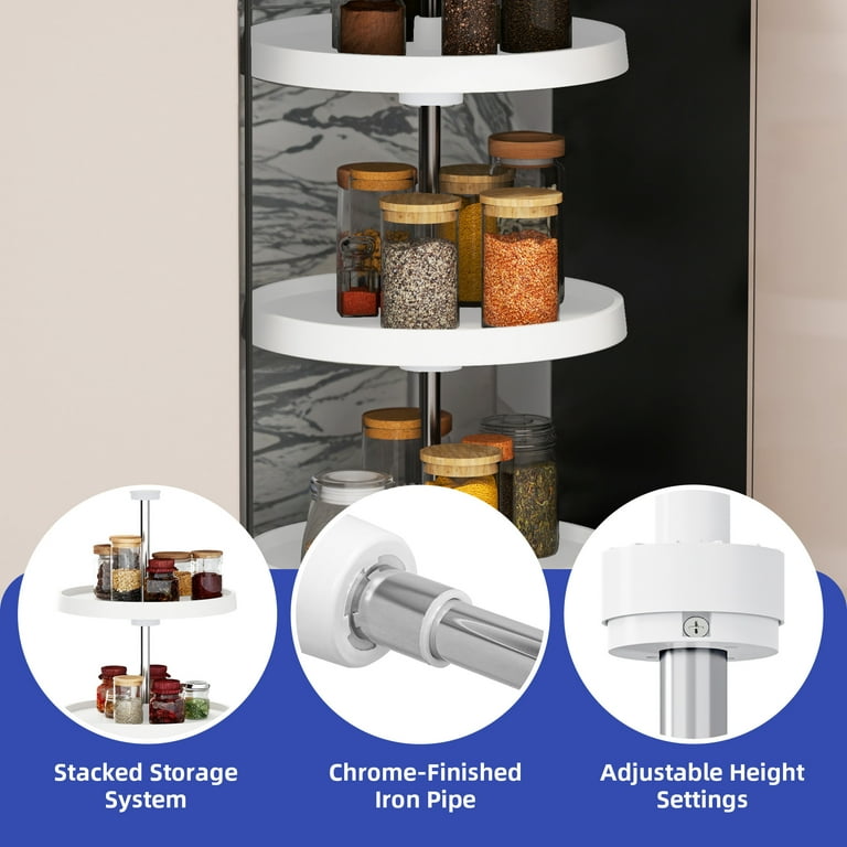 I Tested the Corner Lazy Susan Cabinet and Here's Why It's a Must-Have