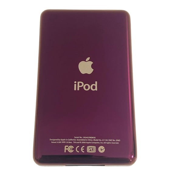 Replacement Back Plate Apple iPod Classic 6th 7th Housing Rear Thin Cover Blank