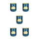 thumbnail image 2 of Moyic Taza de enjuague bucal Lovely Nordic Simple Clouds Wash Cups Cartoon Fashion de Soporte para cepillo de Lover Gifts Dark Type2 NO2, 2 of 6