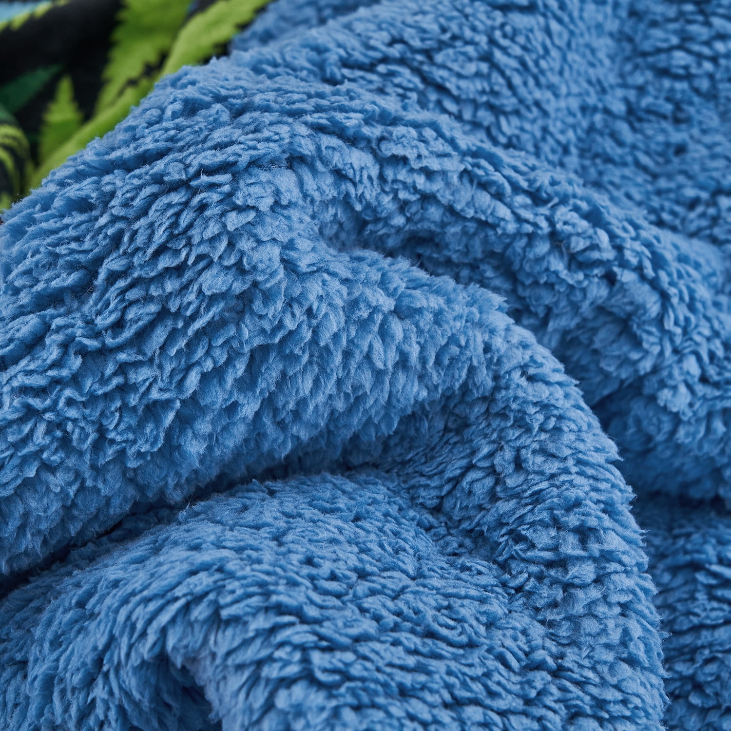 JML Sherpa Fleece Blanket 3-Piece,Soft Reversible Winter Warm Bed Blanket,King,79"x91"