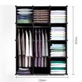 thumbnail image 2 of Ropero Closet Barras Colgar Ropa Armario Armable Practiksa, 2 of 2