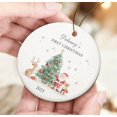 thumbnail image 4 of Adorno Colgante de Acrílico Navideño 2025 | Decoración Navideña Redonda de 8 X 8 Cm | Recuerdo Duradero con Impresión a Doble Cara | Regalo Ideal para Familiares, Colegas y Amigos | Decoración para Á, 4 of 6