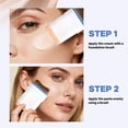 thumbnail image 3 of 2-in-1 Concealer Stick, Korean Matte Foundation Stick With Built In Applicator, Full Coverage for Dark Circles, Contouring, Long-Lasting Korean Waterproof Formula for All Skin Tones, 3 of 5