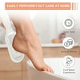 thumbnail image 6 of Unique Bargains Foot File Foot Rasp Stainless Steel Pedicure Foot Scraper Callus Remover Tool for Foot Care 8.07" White, 6 of 7