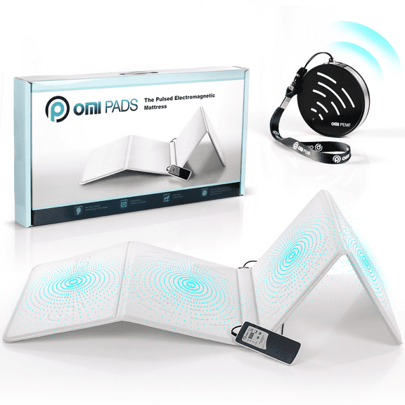 OMI PEMF Full Body Mat - Magnetic Field Therapy Mat for Natural Healing, Pain Relief and Good Mental Health
