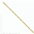 thumbnail image 2 of 14K Yellow Gold 3.75mm Polished Byzantine Link Chain 18 Inch, 2 of 5