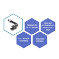 thumbnail image 2 of Bobco Metals J Bolt Steel 5/8" Gate Hinges, Capacity: 150 lb x 20 Pieces, 2 of 5