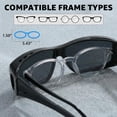 thumbnail image 4 of Myiaur Over Glasses Sunglasses for Men Women, Polarized Fit Over Sunglasses UV400 Protection, Anti Glare for Driving Outdoors, 4 of 6