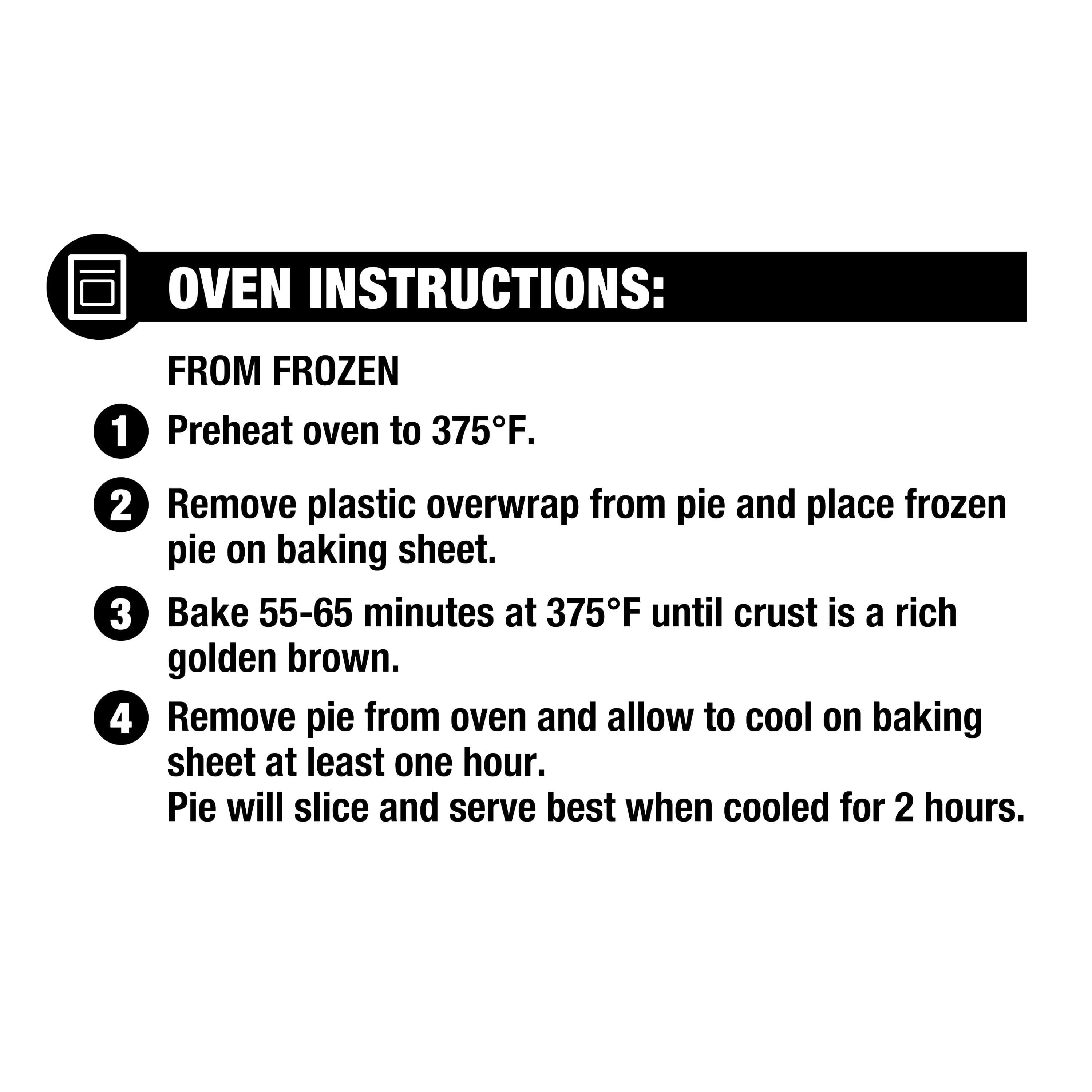 Great Value Traditional Triple Berry Pie, 34 oz (Frozen)