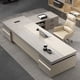 thumbnail image 4 of Free Shipping Makeup Office Desk Conference Executive Secretary Adult Office Desk Corner Beauty Mesas Para Ordenador Furniture My Lux Decor Round, 4 of 24