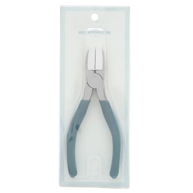 Alicates de mandíbula de nailon, alicates para joyería artesanal, herramientas de bricolaje para rebordear alambre, dar forma a la fabricación de joyas