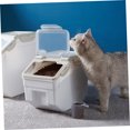 thumbnail image 4 of Minkissy 1 Pce Récipient à Biscuits pour Chat Simple et Élégant Hermétique pour Rangement, 4 of 8