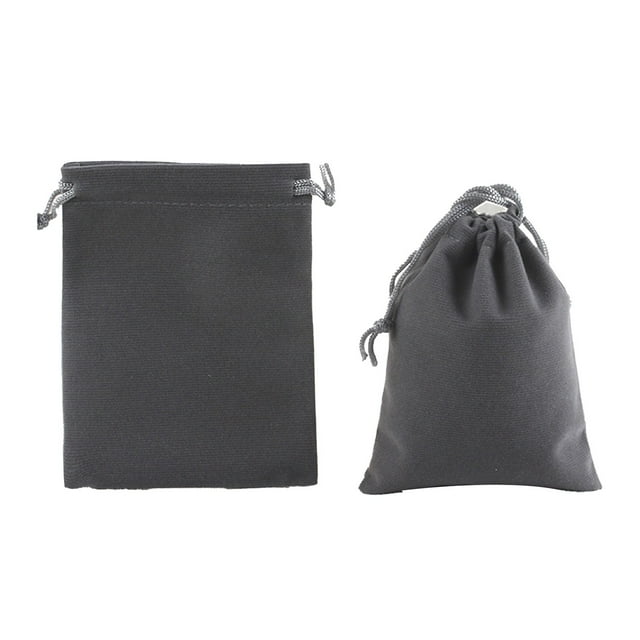 Binwennn Zippe Storage Photograph Organizers And Storage Linen Closet Shelf Organizer High Grade Velvet Bag Drawstring Storage Bag Packaging Bag Jewelry Mobile Phone Computer Bag