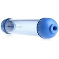 thumbnail image 3 of in-line Water Filter Housing Fill, 1/4inch Water Purifier T33 Shell Filter Tube Parts Kit Water Refillable Inline Filter Reverse Osmosis(Blue+Transparent) Blue+transparent, 3 of 5