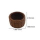 thumbnail image 2 of 1 Set of Miniature Doll House Bread Basket Kit Mini Bread Basket Prop Miniature Bread Basket with Accessory, 2 of 4