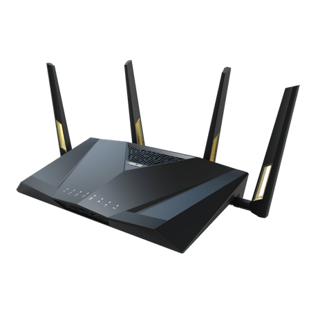 ASUS - AX6000 Dual Band Wi-Fi 6 Router - Black
