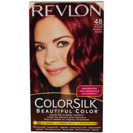 colorsilk Beautiful Color #48 Burgundy by Revlon for Unisex - 1 ...