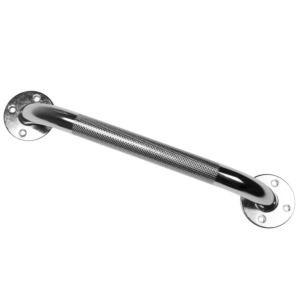 PCP Chrome Plated Grab Bar, Chrome, 12 inches