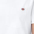 thumbnail image 5 of Dickies Women's Heavyweight Short Sleeve Pocket T-Shirt, White, X-Small, 5 of 5