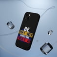 thumbnail image 5 of DistinctInk MagSafe Tough Case for Apple iPhone 15 Plus (6.7" Screen) - Be Self That Truly Is - Tempered Glass Back, 5 of 6