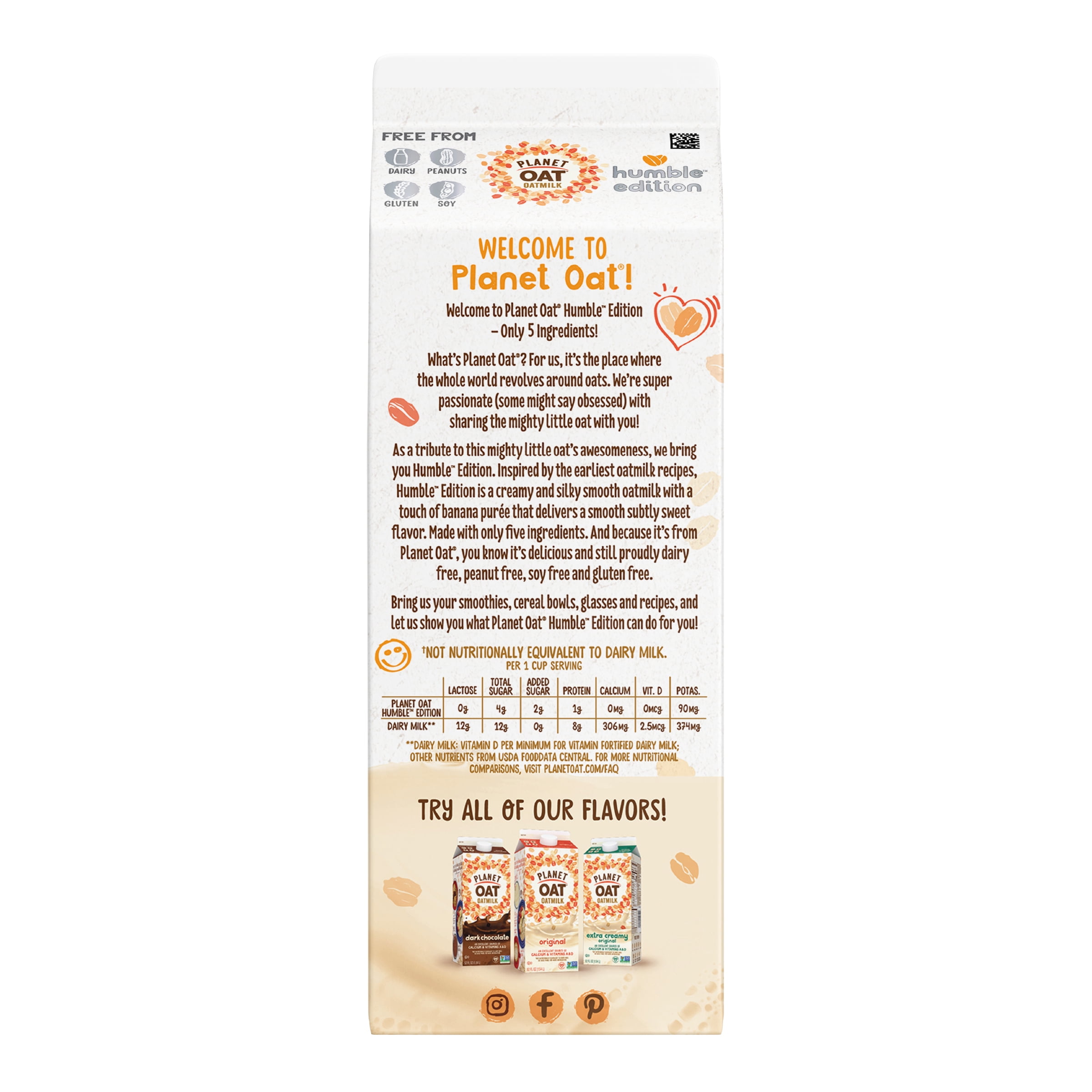 Planet Oat Humble Edition, 52oz