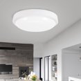 thumbnail image 3 of LED Flush Mount Ceiling Light White Living Room Bedroom Dining Room Lamp(20W), 3 of 8