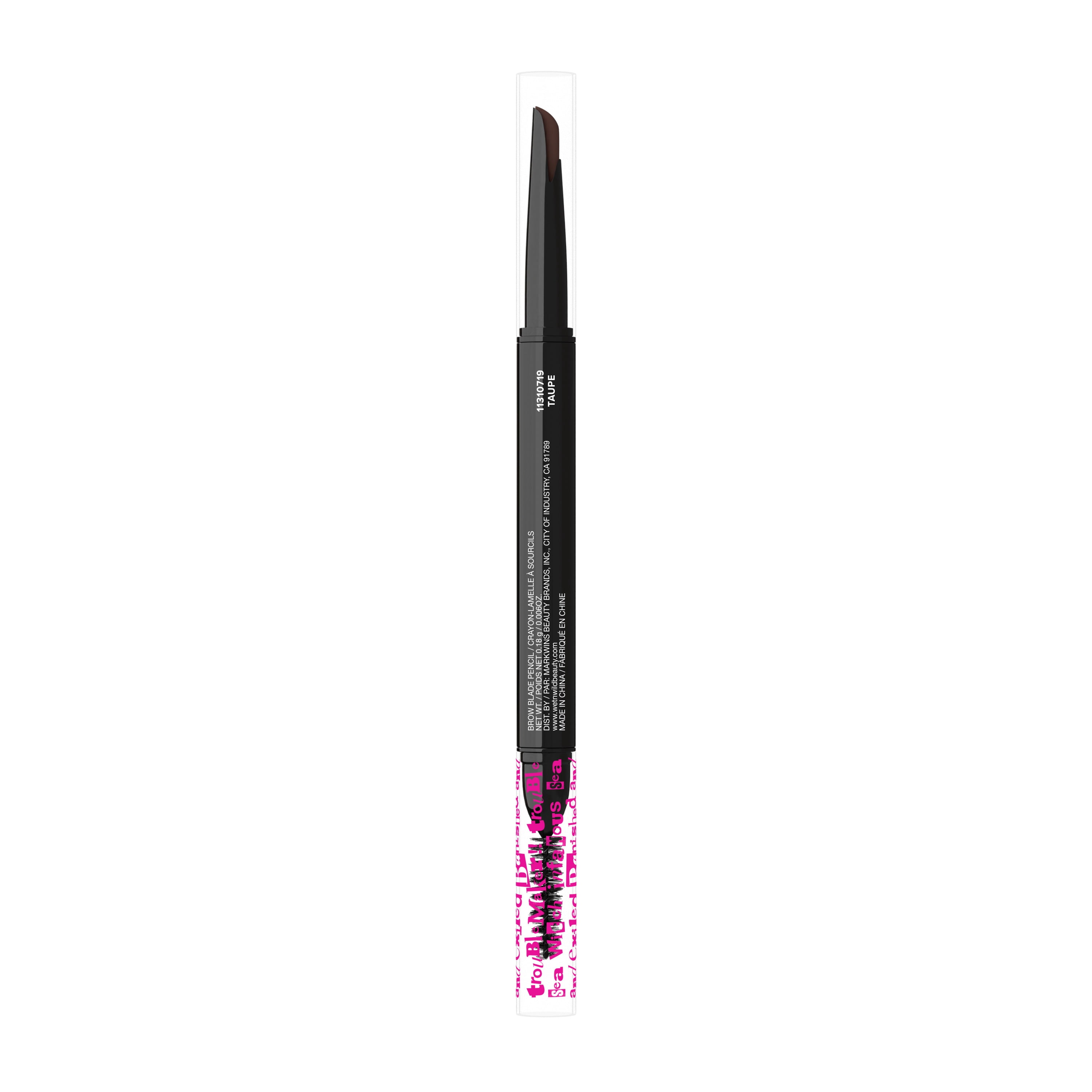 Wet n Wild Disney Villains, Evil Queen,  Power Hungry Brow Blade Pencil in Taupe, - 0.006 Ounces