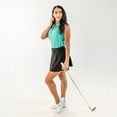 thumbnail image 3 of Bogey Bros Funny Golf Shirts for Women - Breathable Women's Golf Polo with No Sleeves (Birdie Finger, Small), 3 of 3