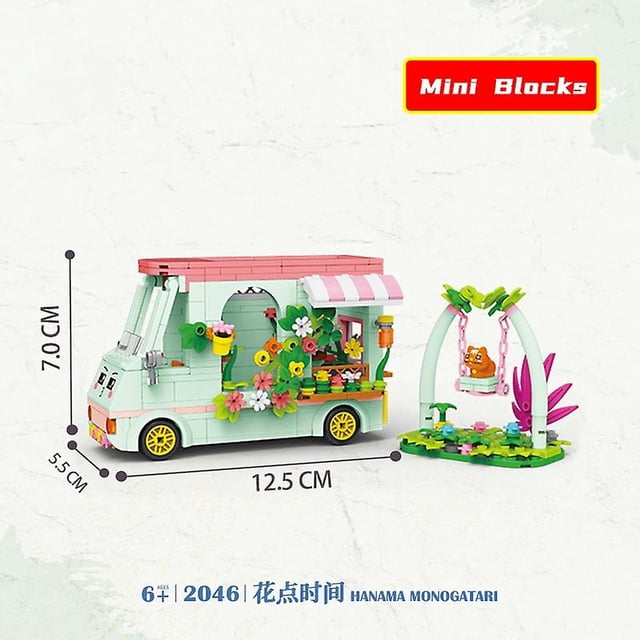 Food Ice Cream Car Camper Candy Friends Sets Building Mini Block