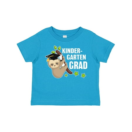 

Inktastic Kindergarten Grad Sloth Gift Toddler Boy or Toddler Girl T-Shirt
