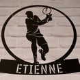 thumbnail image 3 of Handmadetneonsign Tennis Man Metal Wall Art Light, Tennis Man Metal Sign Wall Decor, Tennis Man Metal Decor, 3 of 5