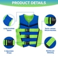 thumbnail image 5 of Kids Swim Vest Life Jacket Youth,Adjustable Flotation Buoyancy Swimsuit Trainer Vests,Swimming Aid Jacket for Boys Girls,Kayaking Fishing Sailing,Fit for 50-125 lbs, 5 of 11