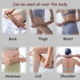 thumbnail image 5 of XIRQI 2026 New Wooden Curved Roller Massager Wood Therapy Massage Tool Lymphatic Drainage Anti Cellulite Handheld Muscle Release Roller Stick, 5 of 7