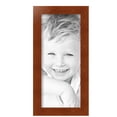 thumbnail image 2 of ArtToFrames 7" x 16" Walnut Picture Frame, 7x16 inch Brown MDF Poster Frame (WOM-4296), 5 Pack, 2 of 7