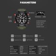 thumbnail image 3 of 1617C Reloj deportivo multifuncional para exteriores de moda para hombres SMAEL Mirar, 3 of 6