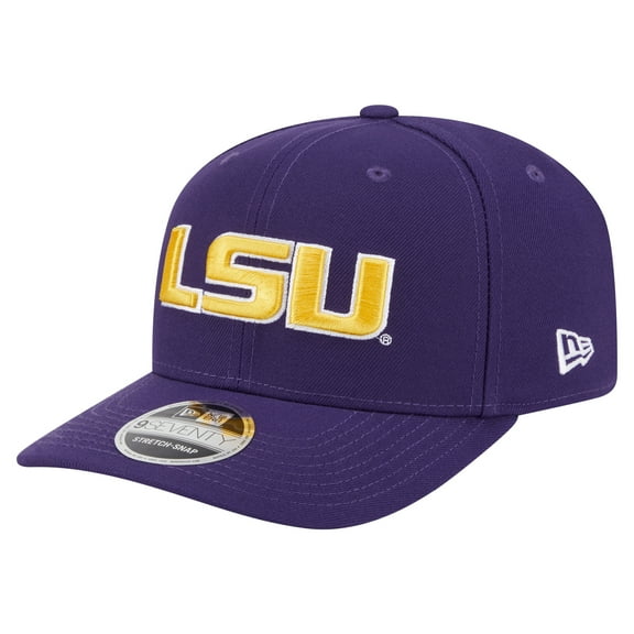 Men's New Era  Purple LSU Tigers Team Collective 9SEVENTY Stretch-Snap Adjustable Hat