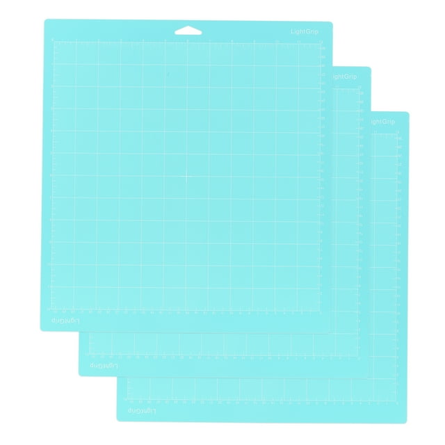 Abody 3PCS 12*12 Inch Replacement Cutting Mat Adhesive Gridded Cutting Mats Compatible with Silhouette Cameo Cricut Cutting Machine Explore Plotter Machine
