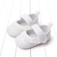 thumbnail image 2 of adviicd Toddler Shoes Boys Baby Sneakers 12-19 Months Baby Boys Girls Sneakers Toddler Anti-Slip Rubber Sole Shoes White 4, 2 of 3