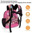 thumbnail image 5 of Kirby's 30th Anniversary Backpack Daypack School Bag Lightweight Bookbag Shoulders Satchel Adjustable Rucksack Travel Bag 13in, 5 of 8