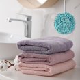 thumbnail image 3 of Soft Ball Hand Towel Hanging Cleaning Cloth Grey (2pcs), 3 of 5
