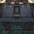 thumbnail image 3 of Benepaw Durable Dog Car Seat Cover Nonslip Non-Stick Fur Pet Vehicle Back Seat Cover Puppy Backseat Protector For Cars SUVs ShopWise Round, 3 of 7