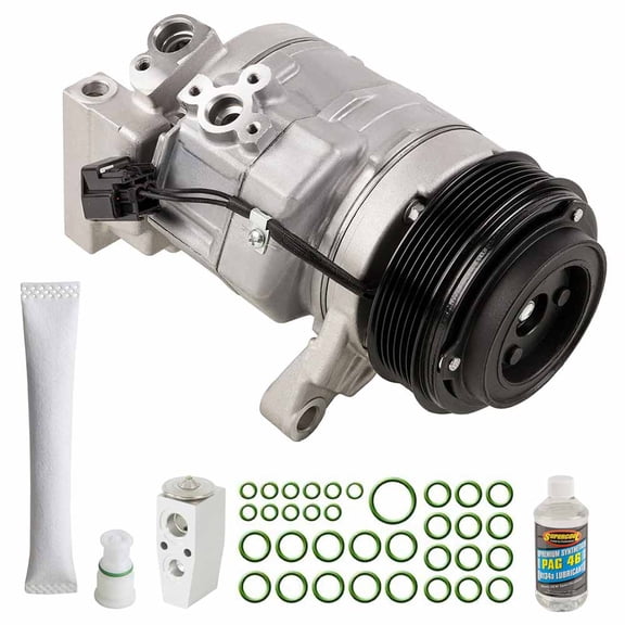 For Cadillac CTS 2014 AC Compressor w/ A/C Repair Kit - BuyAutoParts