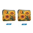 thumbnail image 2 of Iauyy（L)15.7 inch Laptop Sleeve,Shockproof Durable Computer Carrying laptop Bag，Slim Cover for 15.7-16 inch HP Dell Lenovo Asus Notebook,The Large Orange Flower, 2 of 7
