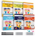 thumbnail image 1 of Cuaderno de práctica EliteKids Magic 6 cuadernos de trabajo con bolígrafos para niños de 3 a 5 años, 1 of 9