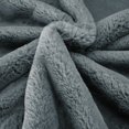 thumbnail image 4 of Home Soft Things Heavy Faux Fur 2 Piece Throw Pillow Cover Set - Charcoal - 20" x 20", 4 of 5