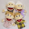 thumbnail image 3 of Marionetas de mano, juegos de rol familiares, juguetes interactivos, personajes que abren la boca, marionetas de mano de peluche, 3 of 6