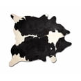 thumbnail image 2 of Black and White Genuine Cowhide Area Rug, 2 of 2