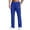 Blue, variant on Mens Baggy Sweatpants Straight Leg Casual Pants Elastic Waist Lounge Sweat Pants for Athletic Gym with Pockets