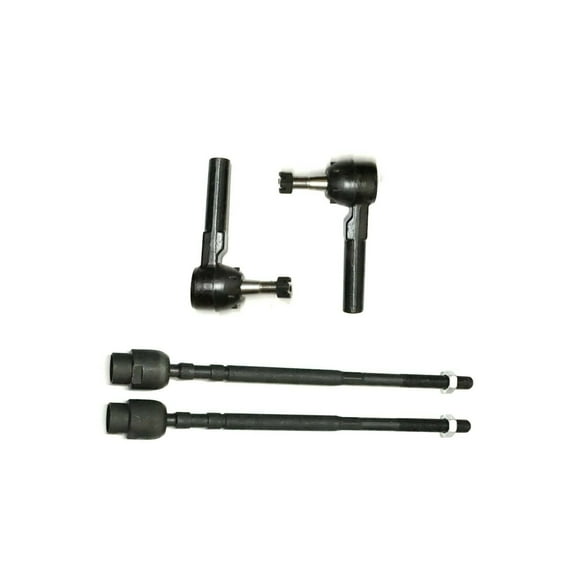 4 Pc Front Tie Rod Ends Outer & Inner Steering Kit Left Right Side Fits select: 2000-2013 CHEVROLET IMPALA, 2014-2016 CHEVROLET IMPALA LIMITED